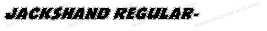 JacksHand Regular字体转换